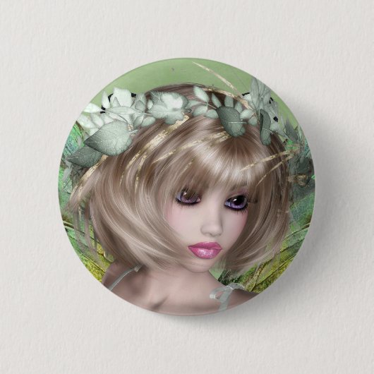 Mia Fairy Pin Badge Ronde Button 5,7 Cm (Voorkant)