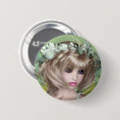 Mia Fairy Pin Badge Ronde Button 5,7 Cm (Voorkant /achterkant)