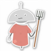 Mia Farmer Sticker (Voorkant)