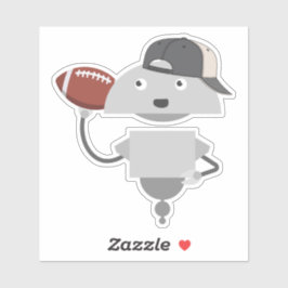 Mia Football Speler Sticker