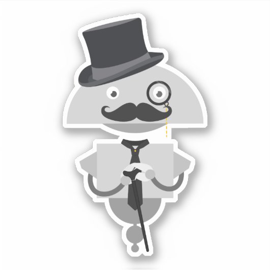Mia gentleman sticker (Voorkant)