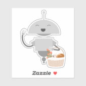 Mia geschenkmand sticker (Vel)