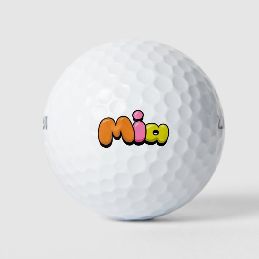 Mia Golfballen (Voorkant)