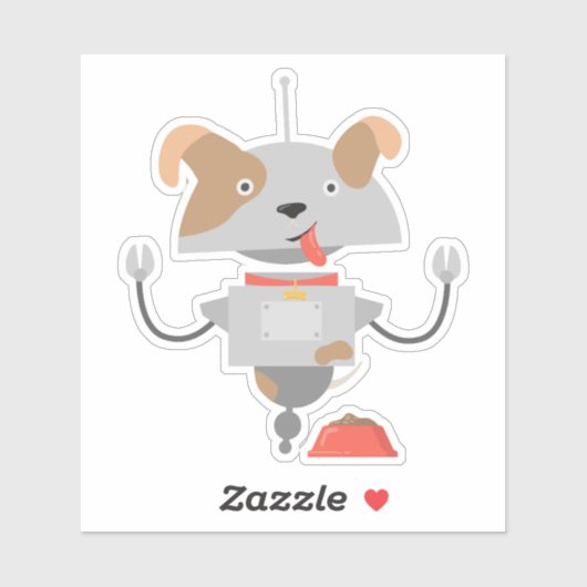 Mia hond sticker (Vel)