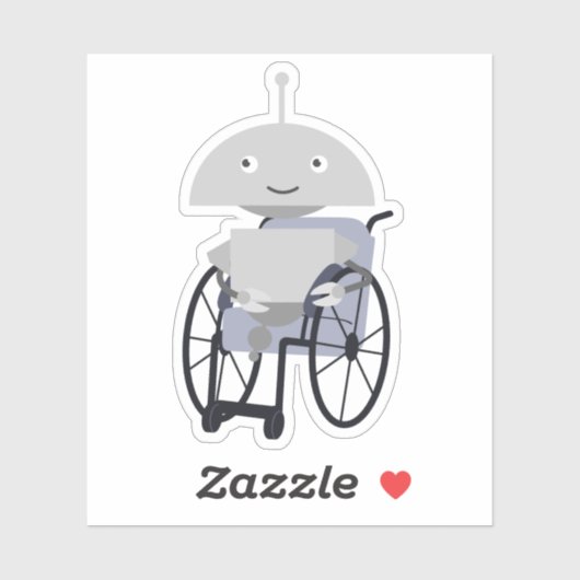 Mia in Wheelchair Sticker (Vel)