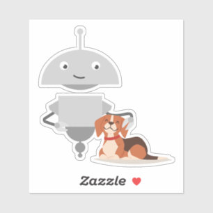 Mia kinderhond sticker