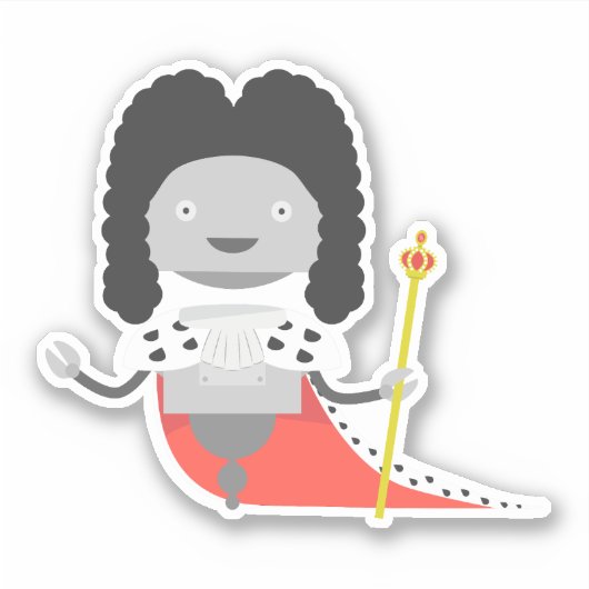 Mia king sticker (Voorkant)