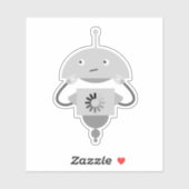 Mia laden sticker (Vel)