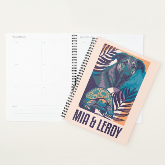 Mia Leroy Hond Schildpad Planner (Display)