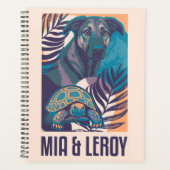 Mia Leroy Hond Schildpad Planner (Voorkant)