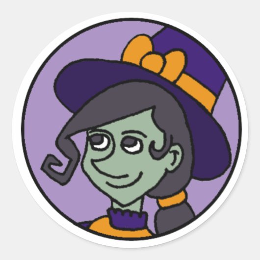 Mia Mini Circle Sticker (Voorkant)