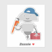 Mia monteur 2 sticker (Vel)