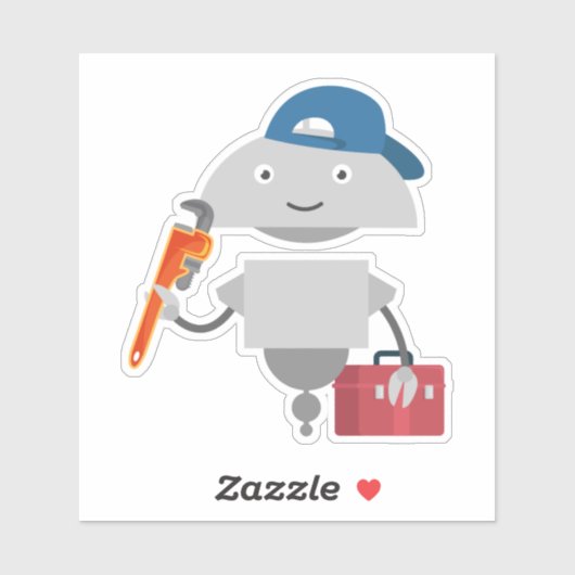 Mia monteur 2 sticker (Vel)