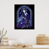 "Mia" Moon Faery Poster (Keuken)