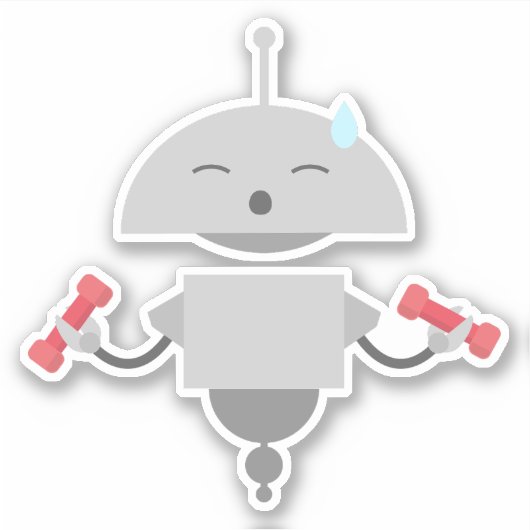 Mia oefenen sticker (Voorkant)