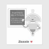 Mia onderwijs sticker (Vel)