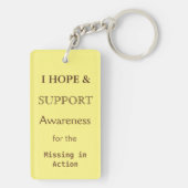 MIA - Ontbrekende Sleutelhangers voor bewustmaking (achterkant)