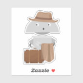 Mia op reis sticker (Vel)