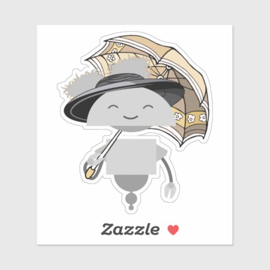 Mia paraplu sticker (Vel)