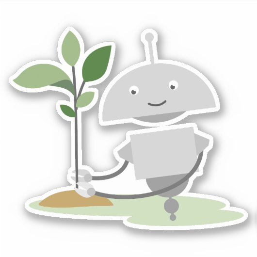 Mia plantboom sticker (Voorkant)