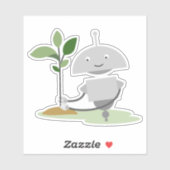 Mia plantboom sticker (Vel)