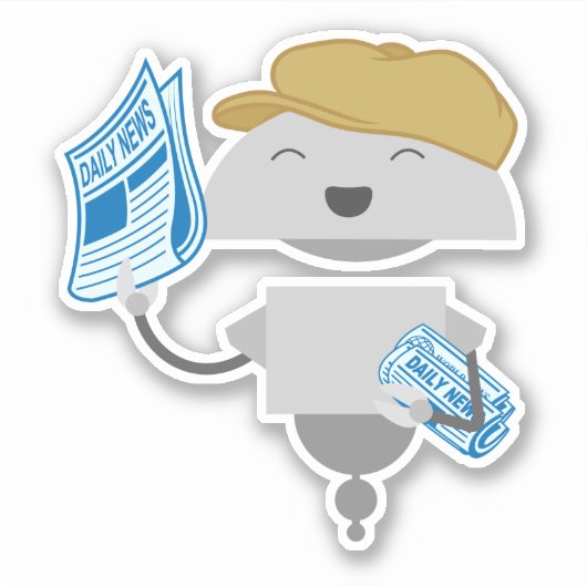 Mia postman sticker (Voorkant)