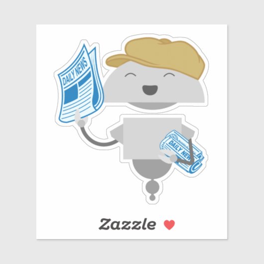 Mia postman sticker (Vel)