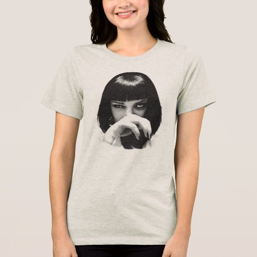 Mia Pulp Fiction Tri-Blend Shirt (Voorkant)