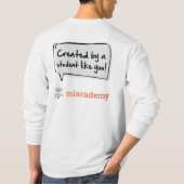 Mia Robot - 2022 Winnaar voor wedstrijd T-shirt (Achterkant)
