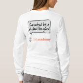 Mia Robot - 2022 Winnaar voor wedstrijd T-shirt (Achterkant)