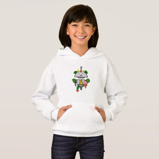 Mia Robot Sweatshirt- 2022 T-shirt Contest Design (Voorkant volledig)