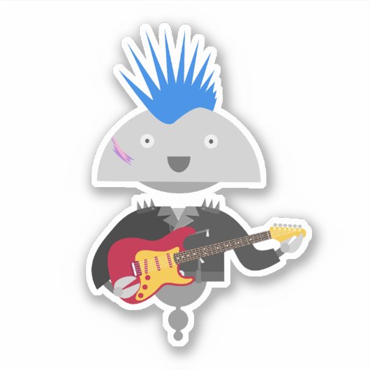 Mia rockster sticker (Voorkant)