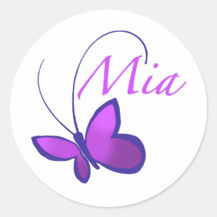 Mia Ronde Sticker
