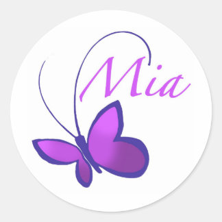 Mia Ronde Sticker