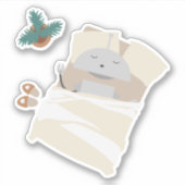 Mia Slapen Sticker (Voorkant)