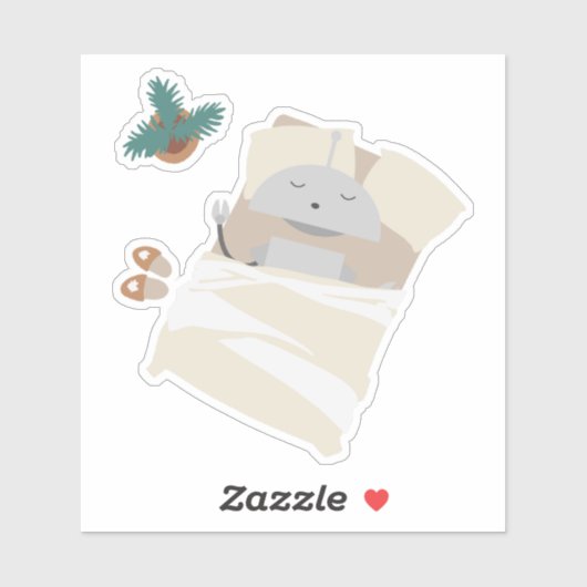 Mia Slapen Sticker (Vel)