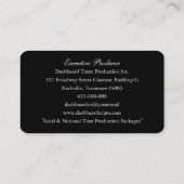 Mia Splashforze Elegant Pearl Visitekaartje (Achterkant)