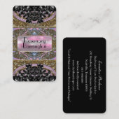 Mia Splashforze Elegant Pearl Visitekaartje (Voorkant / Achterkant)