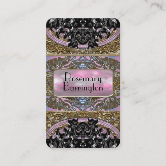 Mia Splashforze Elegant Pearl Visitekaartje (Voorkant)