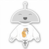 Mia sweatshirt sticker (Voorkant)