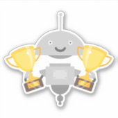 Mia trofee 2 sticker (Voorkant)