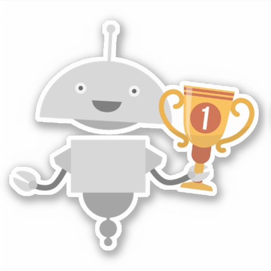 Mia trofee sticker (Voorkant)