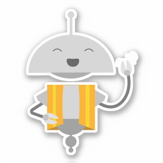 Mia verkeer sticker (Voorkant)