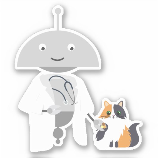 Mia vet sticker (Voorkant)