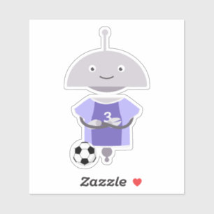 Mia voetbal sticker