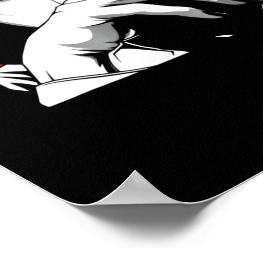 Mia Wallaces Pulp Ficties Poster (Hoek)