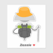 Mia wandelen sticker (Vel)