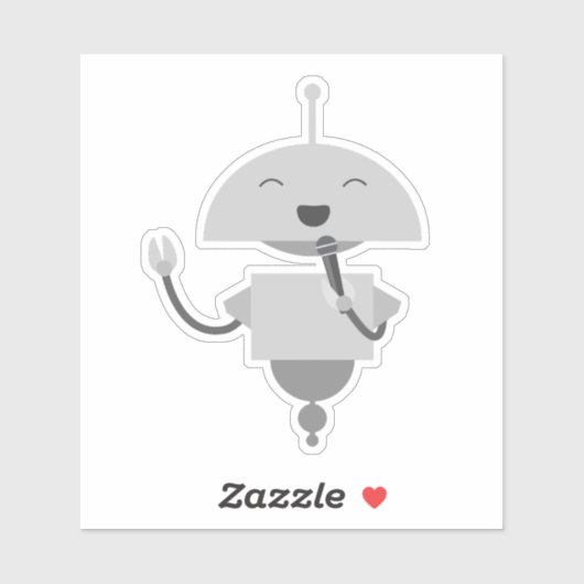 Mia zingt sticker (Vel)