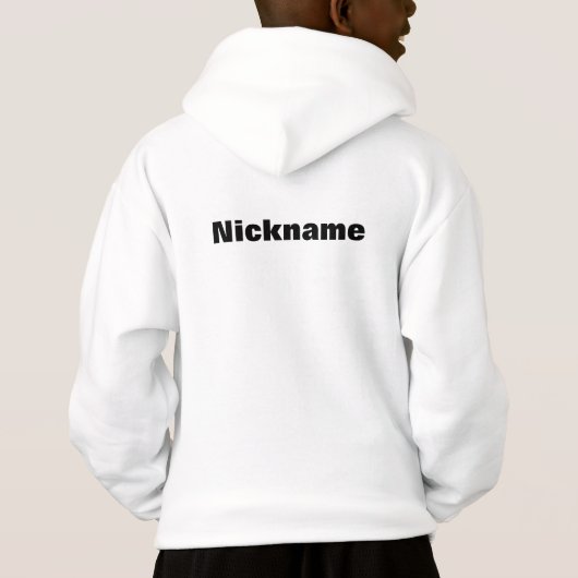 Miacademy Sweatshirt met optionele personalisatie (Achterkant)