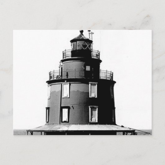 Miah Maull Shoal Lighthouse Briefkaart (Voorkant)